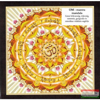 OM - mantra mandala - kis falikép (18x18 cm)