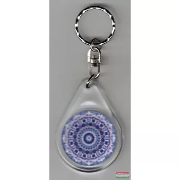 Karrier mandala – kulcstartó (Ø 4 cm)