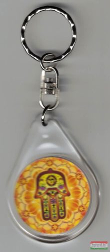 Védelmező mandala – kulcstartó (Ø 4 cm)