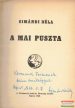 Simándi Béla - A mai puszta