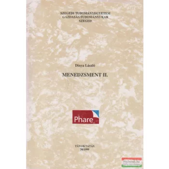 Menedzsment II. - Távoktatás 38/1999.