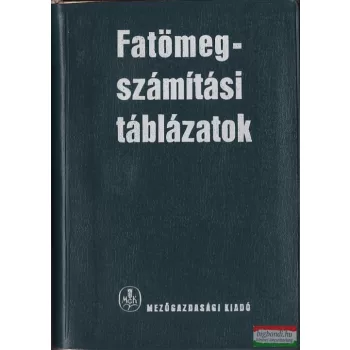 Fatömegszámítási táblázatok