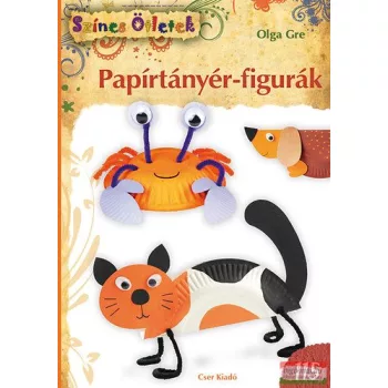Olga Gre - Papírtányér-figurák 
