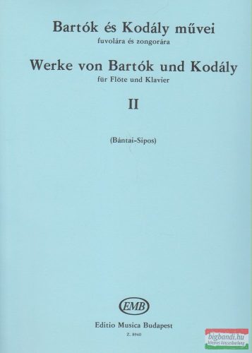Bartók és Kodály művei fuvolára és zongorára II.