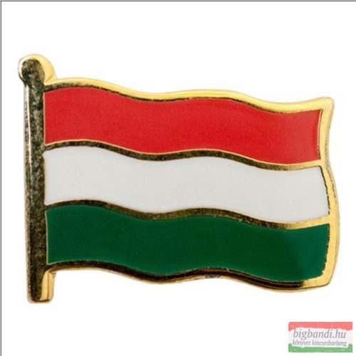 Kitűző - Magyar zászló, 14 mm