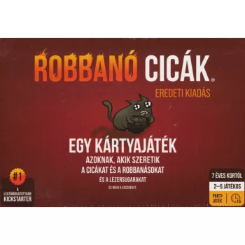Robbanó cicák társasjáték