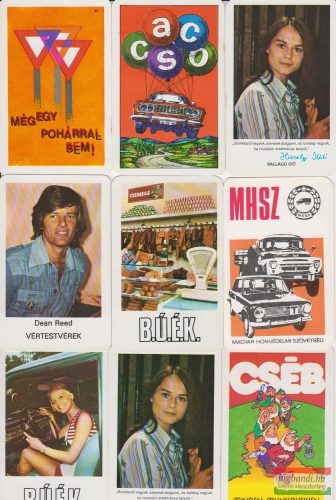 Kártyanaptárak - 1977. évi