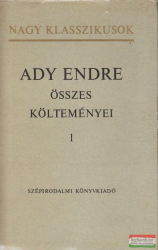 Ady Endre összes költeményei 1-2.