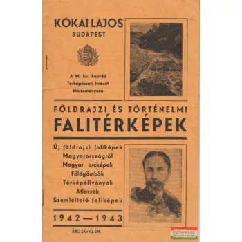  Földrajzi és történelmi falitérképek 1942-1943 árjegyzék