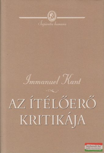 Immanuel Kant - Az ítélőerő kritikája 