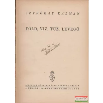 Föld, víz, tűz, levegő