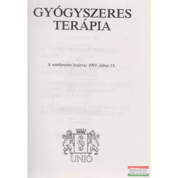 Gyógyszeres terápia