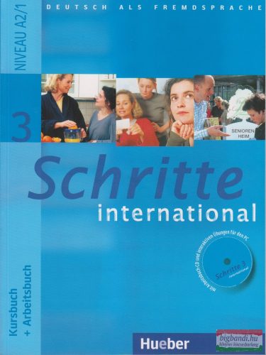 Schritte International 3 Kursbuch+Arbeitsbuch mit Audio Cd