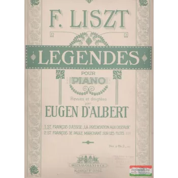 Legendes pour piano