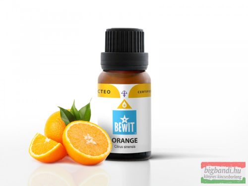 Narancs - 100% tiszta, természetes esszenciális illóolaj - BEWIT Orange - Citrus sinensis 5 ml