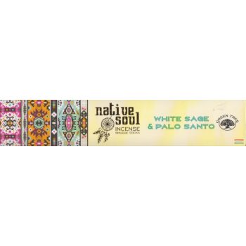   Green Tree Native Soul White Sage Palo Santo / Fehér Zsálya-Palo Santo füstölő