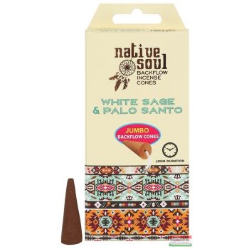 Green Tree: White Sage – Palo Santo backflow füstölő