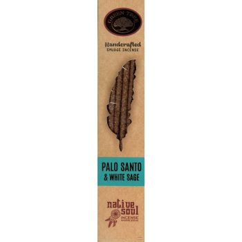   Green Tree: Palo Santo & White Sage (fehér zsálya) füstölő 