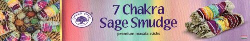 Green Tree: 7 Chakra Sage Smudge füstölő 15 g