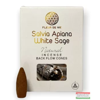 Fleur de Vie: Salvia Apiana White Sage backflow füstölő
