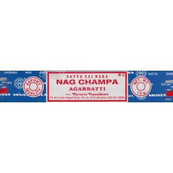 Satya Sai Baba Nag Champa Agarbatti füstölő 15 g