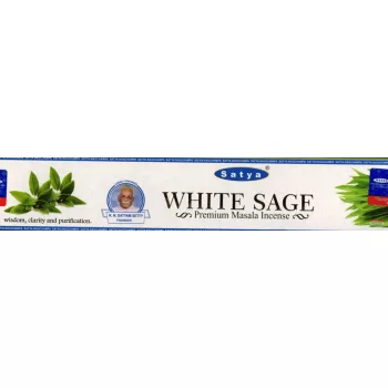 Satya: Premium White Sage füstölő 15g