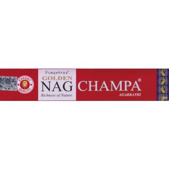 Vijayshree Golden Nag Champa Agarbathi füstölő 15 g