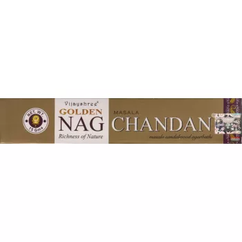 Vijayshree Golden Nag Chandan füstölő 15 g