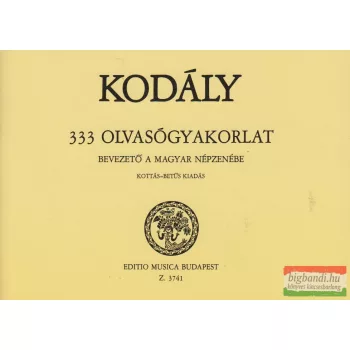 Kodály Zoltán: 333 olvasógyakorlat