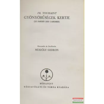 Gyönyörűségek kertje