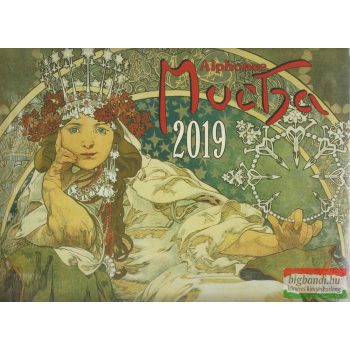 Alphonse Mucha falinaptár 2019
