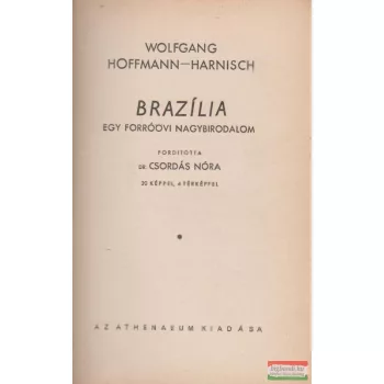 Wolfgang Hoffmann-Harnisch - Brazília