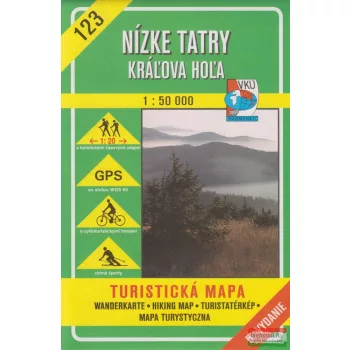  Alacsony-Tátra (Király-hegység) turistatérkép (VKÚ 123)