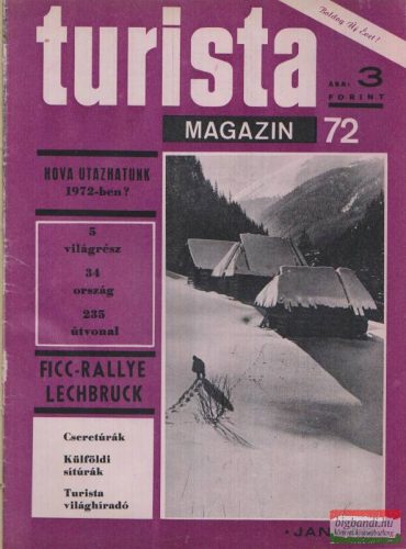 Turista magazin 1972-1973 (egybekötve)