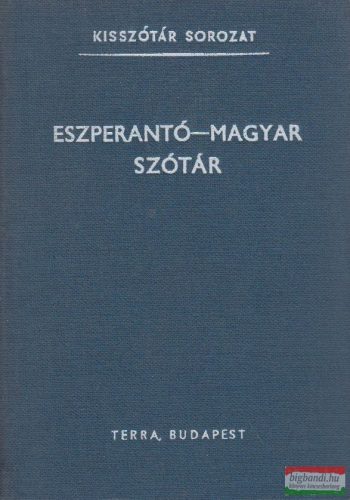 Eszperentó-magyar szótár