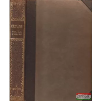 Vázsonyi Vilmos beszédei és írásai I. (töredék)