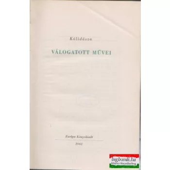 Kálidásza válogatott művei