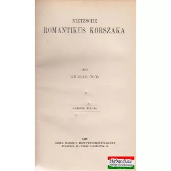Nietzsche romantikus korszaka