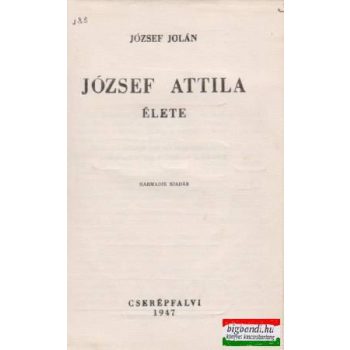 József Attila élete