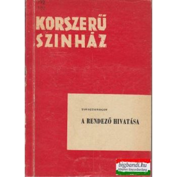 A rendező hivatása