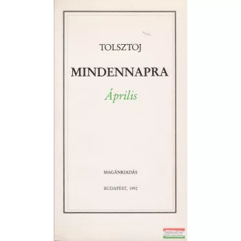 Mindennapra - Április