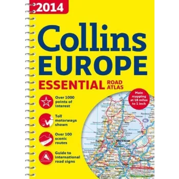 Európa atlasz (Collins Essential) 2014 