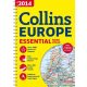Európa atlasz (Collins Essential) 2014 