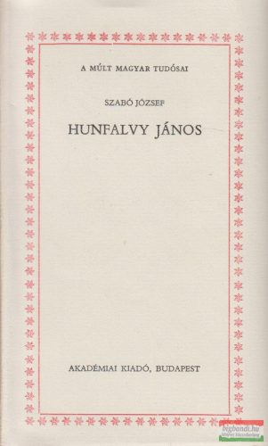 Szabó József - Hunfalvy János