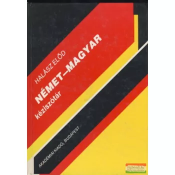 Halász Előd - Német-magyar kéziszótár