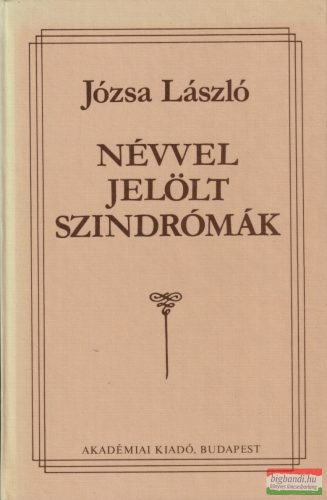 Józsa László - Névvel ​jelölt szindrómák