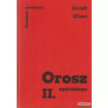 Gecső Sándor, Klima László - Orosz nyelvkönyv II.