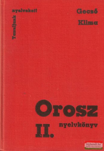 Gecső Sándor, Klima László - Orosz nyelvkönyv II.
