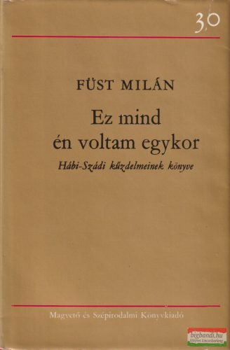 Füst Milán - Ez mind én voltam egykor - Hábi-Szádi küzdelmeinek könyve