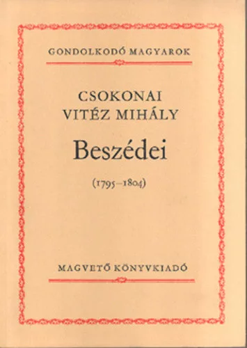 Csokonai Vitéz Mihály beszédei (1795-1804)